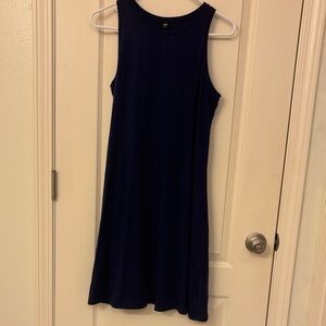 Uniqlo Dark Blue Midi Dress